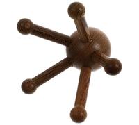 Abaodam Wooden Claw Head Massager Practical Scalp Tool for Relaxation and Stress Relief Handheld Five-Prong Design to Reduce Tension Headache and Muscle Comfort at Home Office