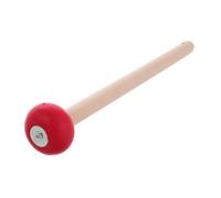 Abaodam Wooden Drum Mallet with Rubber Tip for Drums and Gongs, Sturdy Wood Handle, Compact and Versatile Instrument Use, for Musicians on The Go and Traditional Musical Experience