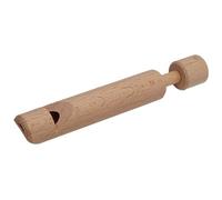 Abaodam Wooden Fipple Piccolo Flute for Push Pull Design Educational Musical Instrument for Early Childhood Learning for Parties Classroom Activities