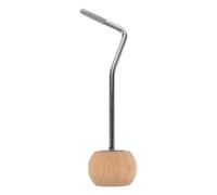 Abaodam Wooden Hammer Bass Drum Beater Curved Design for Drum Kick Practice Instrument Accessory Slap Accessories