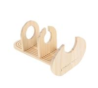 Abaodam Wooden Hamster Water Bottle Stand Stable Pet Water Dispenser Bracket for Small Animals Like Mice Gerbils Rats Environmentally Friendly Durable Holder