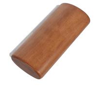 Abaodam Wooden Horse Grooming Tool Medium Sweat Scraper with Serrated Teeth, Horse Hair Thinning Comb for Cleaning and Braiding, Stable Grooming Brush for Equine Care