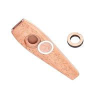 Abaodam Wooden Kazoo for Boys and Girls Educational Musical Instrument Orff Toy Ukulele Guitar Partner Bright Colors