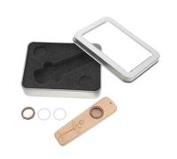 Abaodam Wooden Kazoo Portable Musical Instrument for Adults, Lightweight Wood Material Kazoo for Guitar and Ukulele, for Musical Enlightenment and Gift