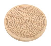 Abaodam Wooden Labyrinth Maze Puzzle Board for Bead Balance Game Montessori Activity for Logic Training Spatial Reasoning and Problem Solving Skills Development