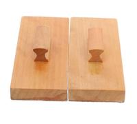 Abaodam Wooden Percussion Instrument Block Boy Girl's Music Toys Sandpaper Surface for Early Learning and Rhythm Practice at Home School