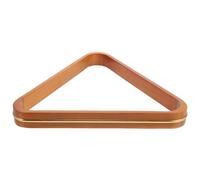 Abaodam Wooden Pool Billiard Ball Rack Triangle Frame Stable Pine Material Retro Style Snooker Table Accessory for Home Game and Billiards Club