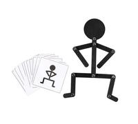 Abaodam Wooden Puzzle Small Figure Shape Jigsaw Educational Plaything for Boys Early Learning Fine Motor Skill Development