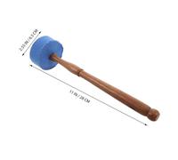 Abaodam Wooden Singing Bowl Mallet with Felt Head Traditional Tibetan Striker Hammer for Sound Baths Meditation Spiritual Practice and Ceremonial Use Enhances Resonance and Clarity