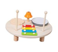 Abaodam Wooden Xylophone Musical Educational Percussion Instrument for Enhance Music Coordination for Parties Interactive Play Safe Material