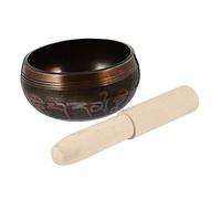 Abaodam Yoga Singing Bowl Tibetan Buddha Meditation Bowl Mallet Decorative for Mind Body Relaxation