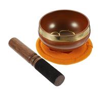 Abaodam Yoga Sound Bowl Meditation Singing Bowl Mallet and Cushion for Home Decor for Meditation and Yoga Practice