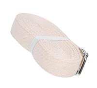 Abaodam Yoga Stretch Belt Durable Elastic Stretch Band for Flexibility Strength Training Yoga Strap for Men Women for Daily Exercise Physical Therapy White