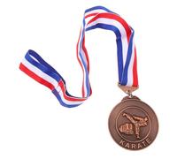 Abaodam Zinc Alloy Award Medal for Judo Events Ancient Red Design Reusable Metal Medal with Hanging Plate for Effortless Display Sophisticated Competition Recognition