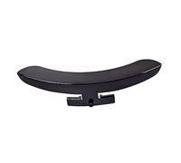 Abaodam Zinc Alloy Banjo Armrest Replacement Black Mirror Finish Single Leg Protector Accessory for Vintage Banjos for Restoration and Lasting Use