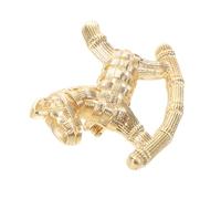 Abaodam Zodiac Horse Brooch Decorative Brooch Accessories Animal Pattern for Suit Wedding Lapel Pin for Women Coat Dress