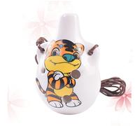 Abaodam Zodiac Ocarina Music Instrument Flute Home Decor Ornament Animal Motif Desktop Decor Easy to Learn for Ages