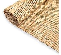 Abaseen 1M X 3M Extra Thick Natural Peeled Reed Fence, Garden Screening Fence For Outdoor Wind And Sun Protection