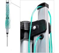 Abaseen Clothes Airer 4 Arm Rotary Garden Washing Line For Laundry-40M