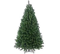 Abaseen Green 6-Ft Artificial Christmas Tree - 1000 Tips Xmas Tree Christmas For Decoration - Pine Tree With Strong Metal Stand