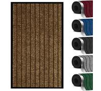 Abaseen Ribbed Door Matts Indoor | Non Slip Rubber Backed Door Mats Outdoor | Heavy Duty Super Absorbent Doormats | Kitchen Mat | Floor Mat | Small, Medium, Large, Extra Large Washable Door Mat