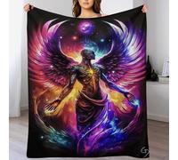 ABASWSA God of Phoenix Blanket Soft Cozy Blankets Throw Couch Bed Print Couch And House Decor Throws for Sofa for Kids Boys Girls, （180×200cm）