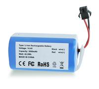 Abatinvo 14.4V 3000mAh DK600 Battery Compatible with Ionvac SmartClean 2000 Denkee 600 DK600 DK600 MAX Tesvor X500 Pro BG750 BG700 BG600 MAX BG600 Robotic Vacuum