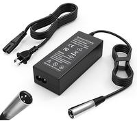 Abatinvo 24V 2A 3-Pin XLR Electric Scooter Battery Charger for Pride Mobility Scooter,Go-Go Elite Traveller, 4 Wheel Mobility, ShopRider, Jazzy Power Chair, Ezip Mountain Traillz, Drive Medical