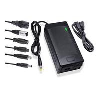 Abatinvo 54.6V 2A Fast Charger (6 Plugs) Universal for 48V Lithium Battery Electric Bike Scooter Rad Power Lectric XP Sondors Pedego Jasion eb7 Ebike Evercross H5 Vsett 8, 8+ etc. Charger