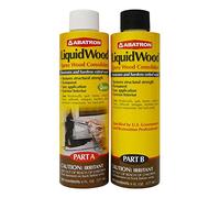Abatron LiquidWood Kit Epoxy Wood Consolidant 6 oz each, Part A & B