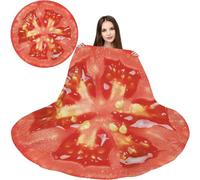 Abaysto Funny Food Throw Blanket for Adult & Kids, Tomato Print Blanket Soft Flannel Round Nap Wrap Blanket Novelty Unique Ideas Gifts Blankets for Sofa Couch Camp Chair Gifts for Boys,Girls 150CM