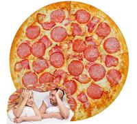 Abaysto Pizza Blanket Adult, Pepperoni Pizza Flannel Fleece Throw Blanket for Couch, Bed, Fun Food Themed Gift for Adults and Kids 120CM