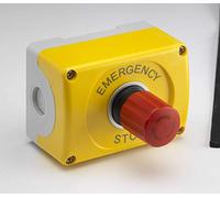 ABB 1RSC-EN Emergency Stop with Twist Release, Plastic, 40 mm