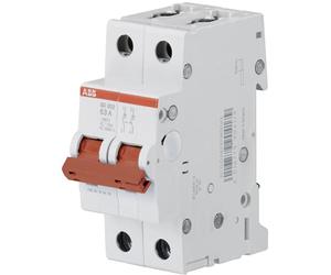 ABB 2-Pole Switch Disconnector 16A 440VAC 25kA - 2CDD282101R0016