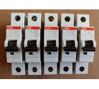 ABB 201M Mcb's 63A, 32A , 25A, 20A, 16A, 10A, 6A All Type C & B 10k NEW