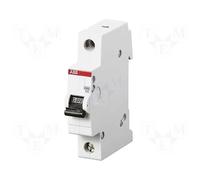 Abb - S201-B10 - Circuit Breaker, Thermal Mag, 1 Pole,10a