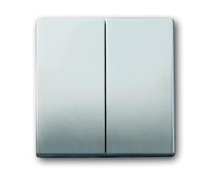ABB Busch-Jaeger Pure Stainless Steel Control Element/Central Plate Switchgear - 2CKA001751A2962