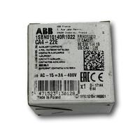 ABB CA4-22E Front Mount Auxiliary Contact Block, 1 or 4 Pole, 2NO, 2NC, 24-690V, 50/60Hz (ABB1SBN010140R1022)