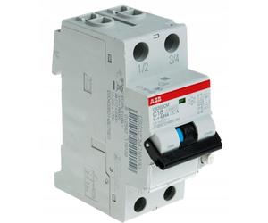 ABB DS202C M C16 A30 RCBO 2P 16A 30mA Type C, Residual Current Circuit Breaker