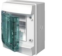 Abb-entrelec mistral65 - Box 72 Modules 4 Rows Transparent Door, Grey