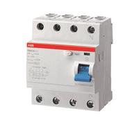 ABB F204A RCCB 4-Pin 63A 0.03A 230V Fault Protection 2CSF204101R1630