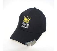 ABB HatBeer Cap Cotton New Bottle Opener Hat Men and Women Outdoor Leisure Climbing Baseball Cap Black One Size