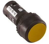 Abb -interlacec cp2-10y-11 - Compact flush button opaque yellow