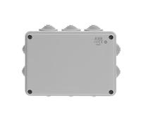 ABB IP55 Junction Box 153 x 110 x 66mm - Waterproof Electric Cable Connector Unit - T Box Hafobox - Adaptable Electric - Indoor/Outdoor Use
