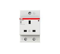ABB M1363-L Socket Outlet for Distribution Board, British Standard, Grey, 250V (ABB2CSM258163R0721)