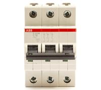 ABB MCB 16 AMP CURVE C TRIPLE POLE 16A C16 16 AMP S203MC16 2CDS273001R0164