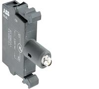 ABB MLBL-07R Modular LED block, 230 V AC, Integrated LED, Red, Illuminated (ABB1SFA611621R1071)