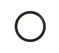 ABB MP1-10W Modular Pushbutton, Momentary, Flush, White, Non-Illuminated, Black plastic, No Contact Block (ABB1SFA611100R1005)