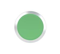 ABB MP1-30G Modular Pushbutton, Momentary, Flush, Green, Non-Illuminated, Chrome metal, No Contact Block (ABB1SFA611100R3002)