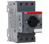 ABB MS116-1.0 Manual Motor Starter, 45mm width, 3 Pole, 690 V, 50-60Hz (ABB1SAM250000R1005)